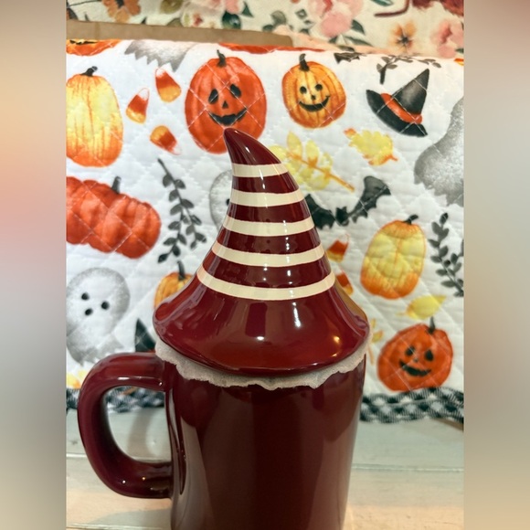 Rae Dunn Red “Hello Fall” Mug - Picture 4 of 4